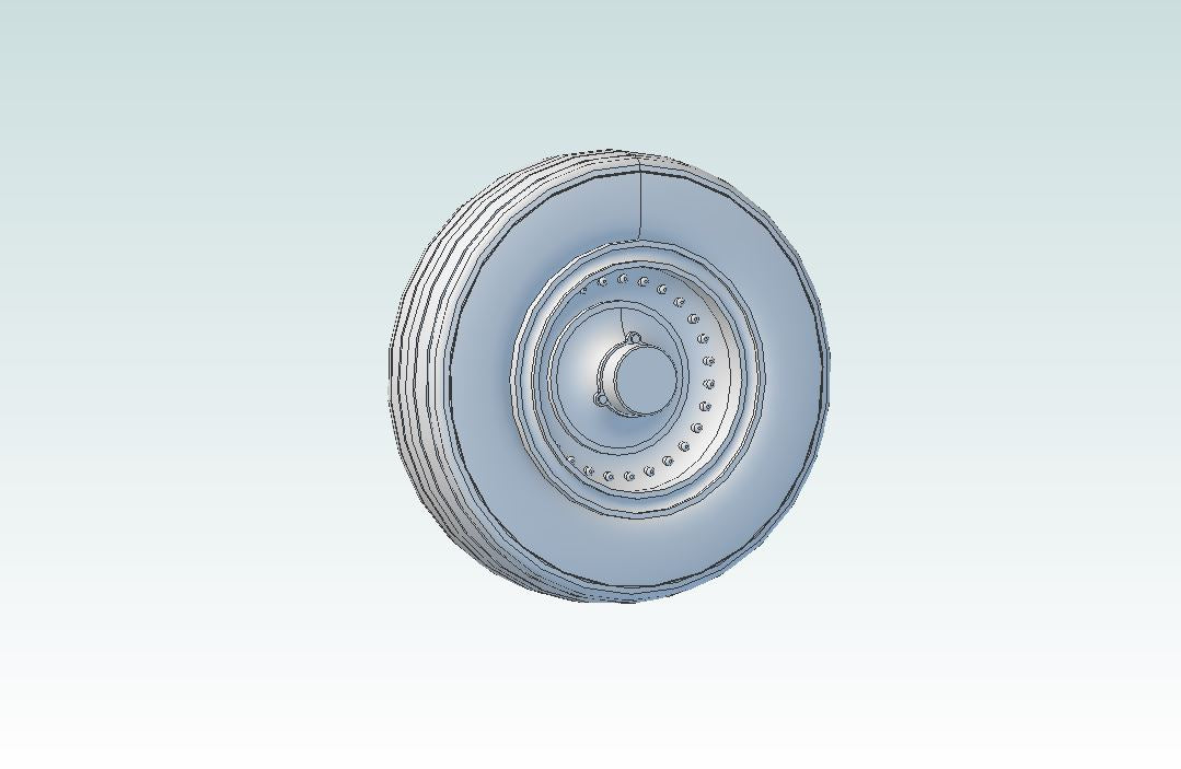 1:48 B-52D-H Wheel Set