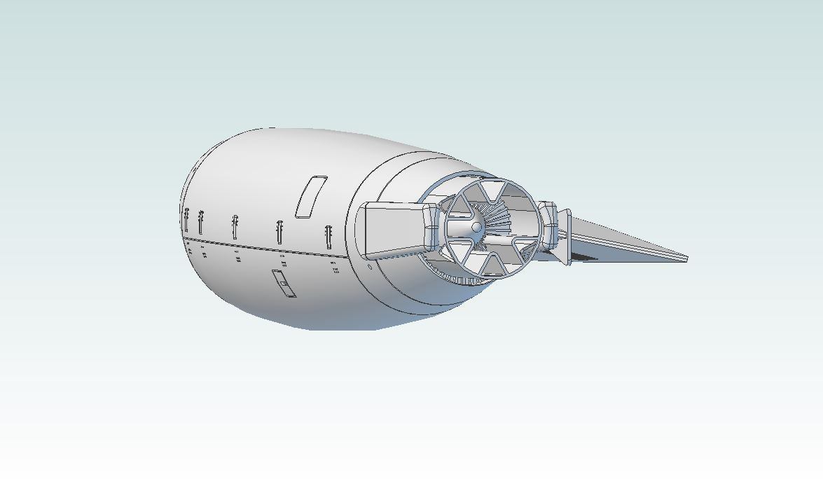 1:72 Gulfstream GIII Spey Engines