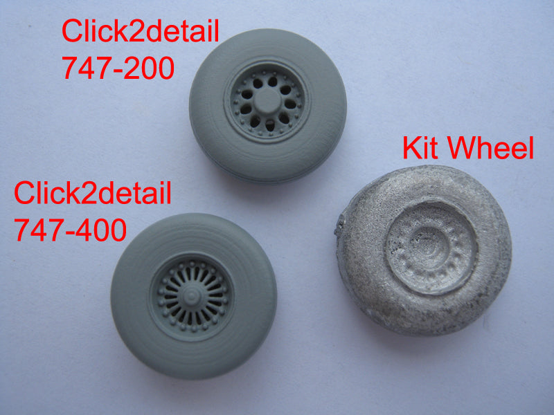1:72 747-400 Landing Gear Set