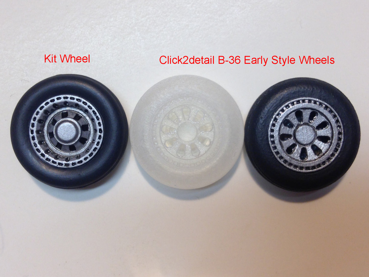 1:72 B-36 Early Style Main Wheels
