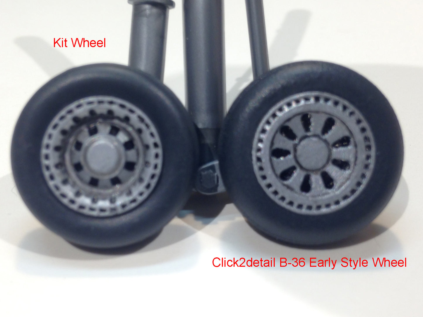1:72 B-36 Early Style Main Wheels