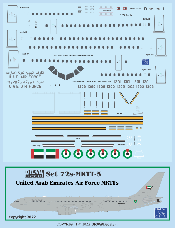 1:72 A330 MRTT (With Trent 772 Engines)