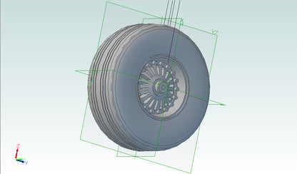 1:72 747-400 Landing Gear Set