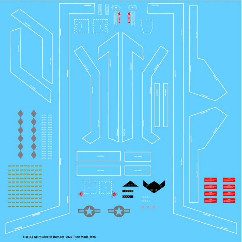 1:48 B-2A Spirit