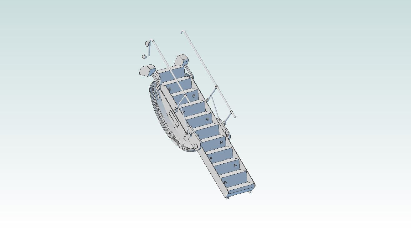 1:72 Gulfstream Main Entry Door