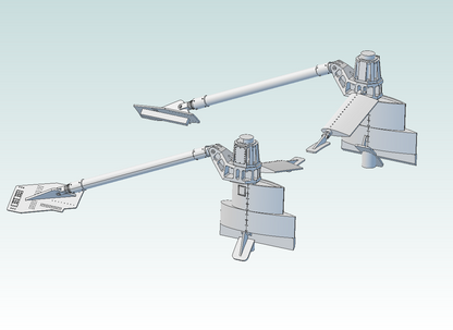 1:72 NASA 747 SCA Orbiter Attach Set (Early)