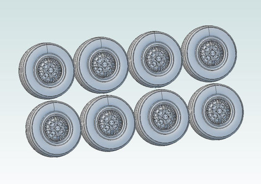 1:48 B-52B Early Style Wheel Set