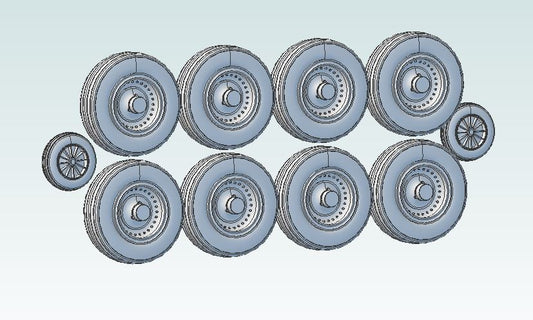 1:48 B-52D-H Wheel Set