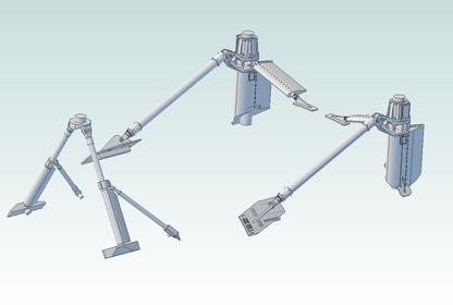 1:72 NASA 747 SCA Orbiter Attach Set (Late)