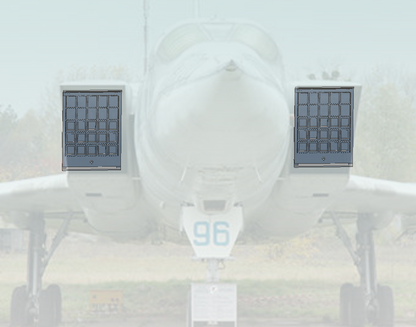 1:72 TU-22M3 Intake Ramps