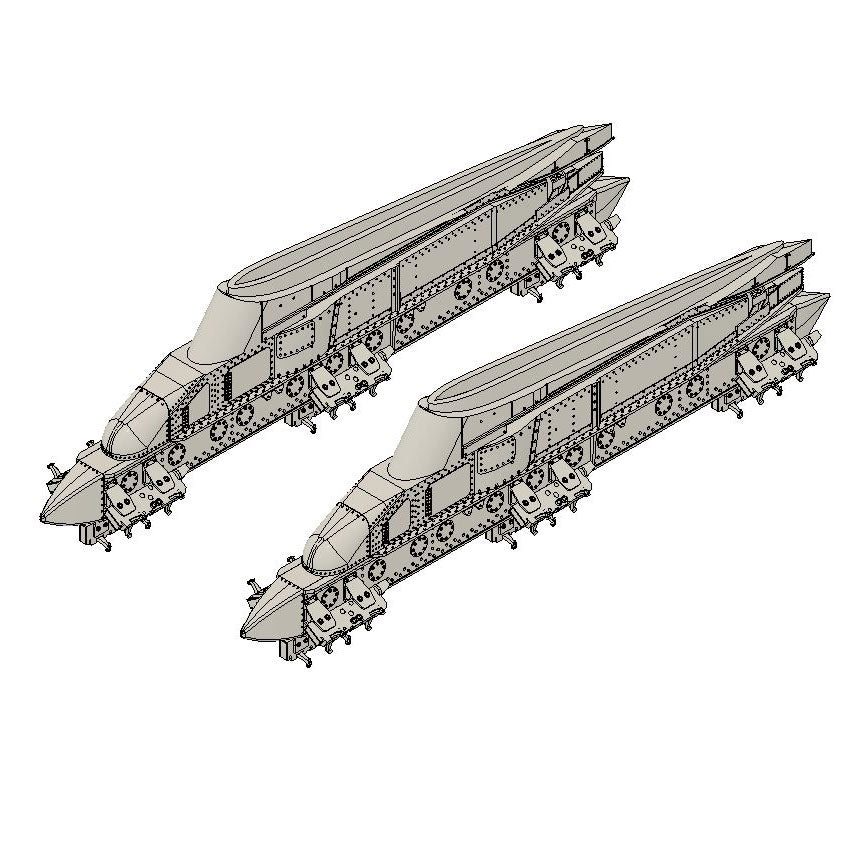 1:48 B-52 Heavy Stores Adapter Beams (HSAB)