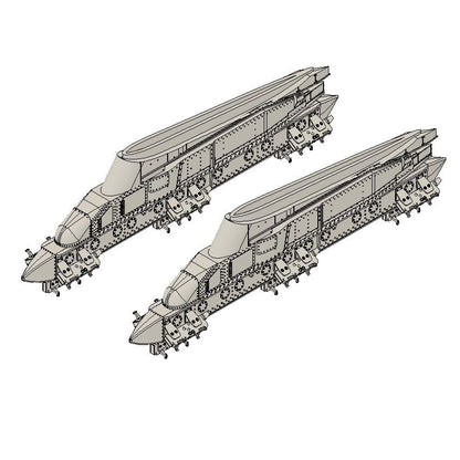 1:48 B-52 Heavy Stores Adapter Beams (HSAB)