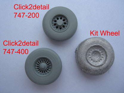 1:72 747-400 Landing Gear Set