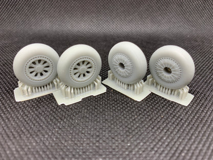 1:72 B-36 Early Style Main Wheels