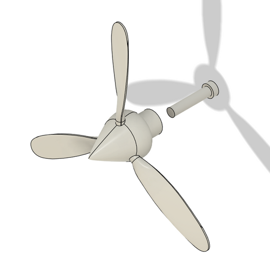 1:72 B-36 Early Propellers with Rounded Tips