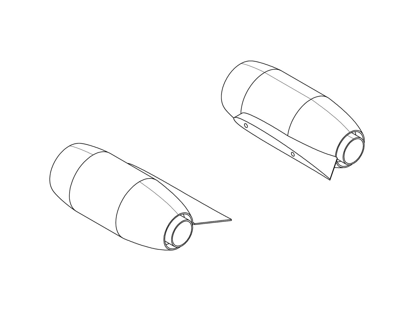 1:72 Yak-40 Engine Set