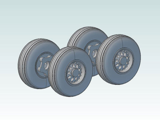 1:72 747-200 Wheel Set